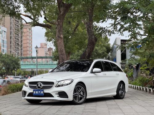 M-Benz 2019年式 C300 Estate 進化版 白