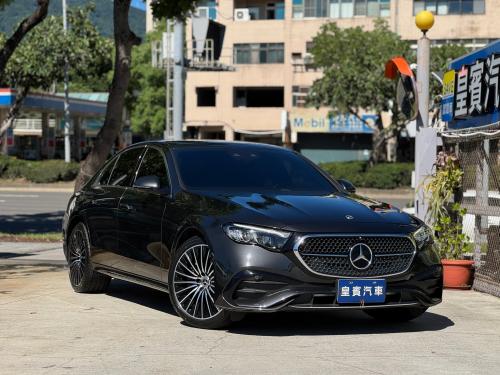 M-Benz 2024年式 E200 Sedan AMG Line 深灰