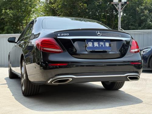 M-Benz 2019年式 E200 Sedan Avantgarde LUX 豪華版 鐵黑