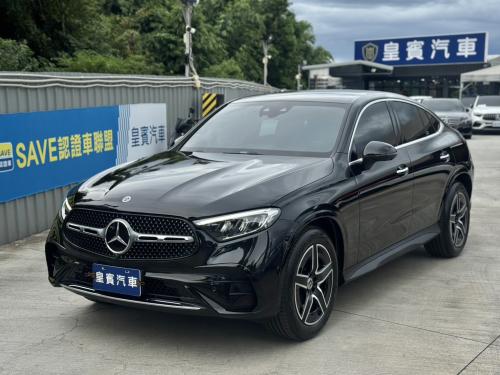M-Benz 2025年式 GLC300 4MATIC Coupe AMG Line 黑