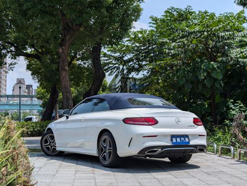 M-Benz 2019 C200 Cabriolet AMG Line 白