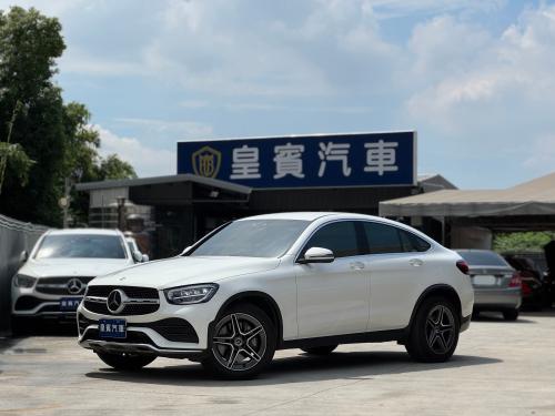 M-Benz 2020年式 GLC300 4MATIC Coupe AMG Line 白