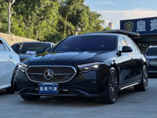 M-Benz 2024 E300 Sedan 運動版 深灰