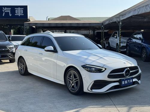 M-Benz 2023 C200 Estate 運動版 白