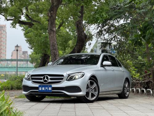 M-Ben 2017 E200 Sedan Avantgarde LUX 豪華版 銀