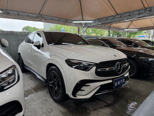 M-Benz 2024年式 GLC300 4MATIC Coupe AMG Line 白
