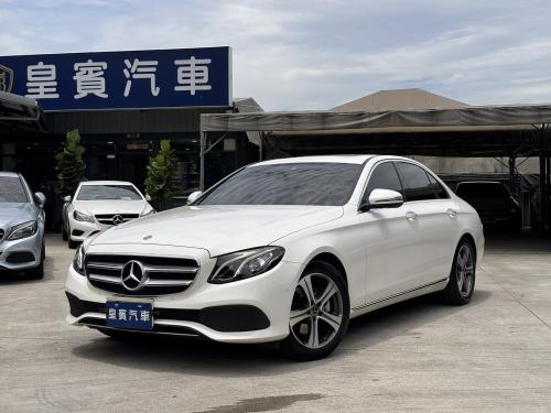 M-Benz 2019年式 E200 Sedan Avantgarde LUX 豪華版 白