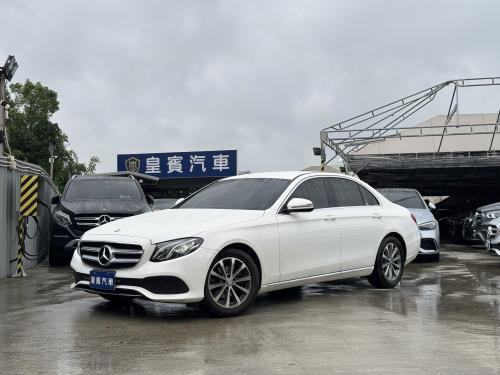 M-Benz 2017年式 E200 Sedan Avantgarde 白